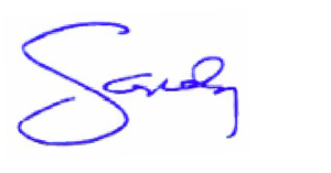 signature of sandy schussel