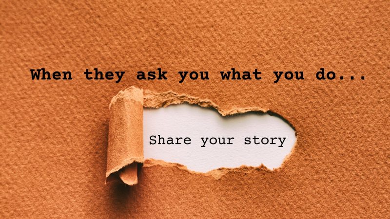 when they ask you what you do